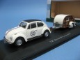 Cararama/VW Beetle No.53 キャンピングカー付き